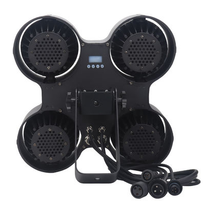 220V Zoom Moving Head Light 4 Eye Lampade per spettatori impermeabili