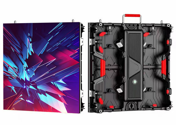 Aluminio 3840hz Screen Outdoor Rental P2.976 500*500 Pannello Hard Link Front Fixing Curve Screen LED