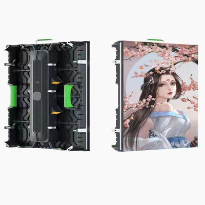 Aluminio 3840hz Screen Outdoor Rental P2.976 500*500 Pannello Hard Link Front Fixing Curve Screen LED