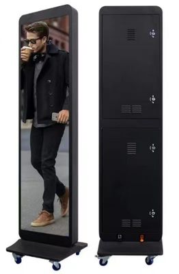 P2.5 Armadio in ferro LED Poster Screen Intelligent LED Display 640*1600 3840hz Indoor