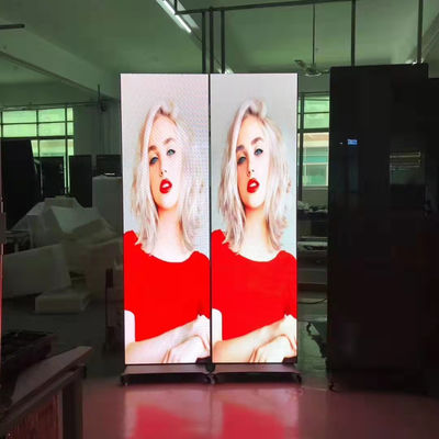 P2.5 Armadio in ferro LED Poster Screen Intelligent LED Display 640*1600 3840hz Indoor