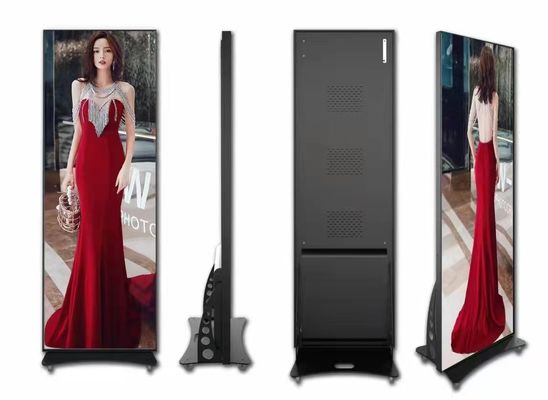 P2.5 640*1600mm 256*640 pixel Smart LED Poster Screen LED Display Indoor 3840hz Screen