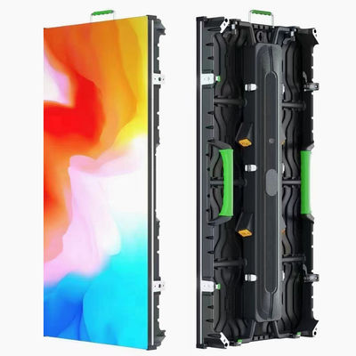 P3.91 Esterno 500*1000 schermo a LED Curva di collegamento Curva di blocco Magnetico di manutenzione frontale 3840Hz 220v 110v