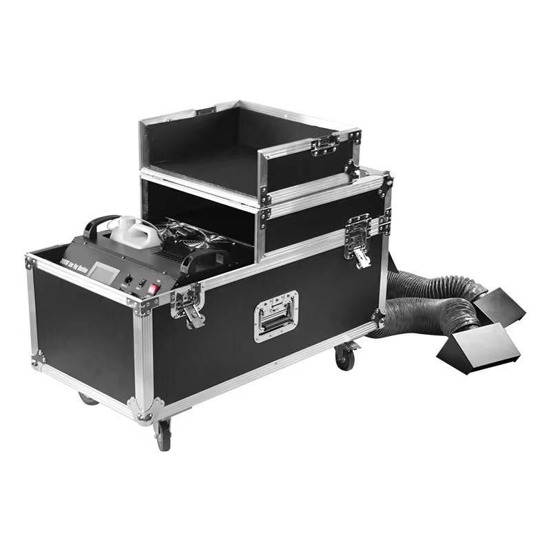 DMX512 Stage Mist Machine Remote Control 3000w 2 Tubes Fog Machine sul palco