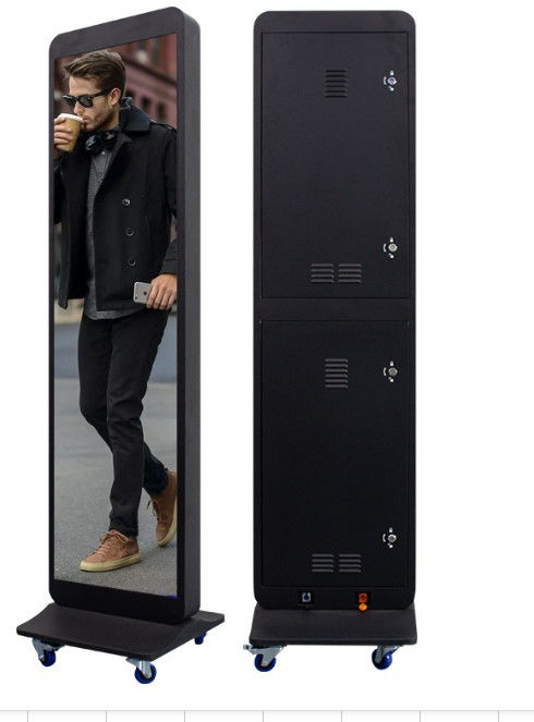 1500mm Wifi Control Poster LED Display Aluminio 960*1920 P2.5 Esterno 1920hz