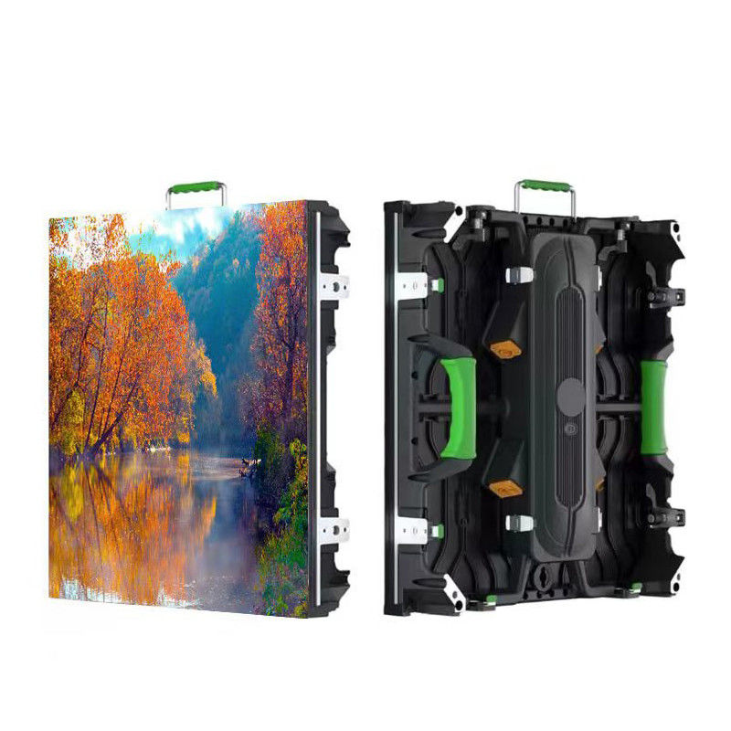3840hz P2.604 500*500 Indoor Rental LED Screen 90° Fusione a stampa in alluminio