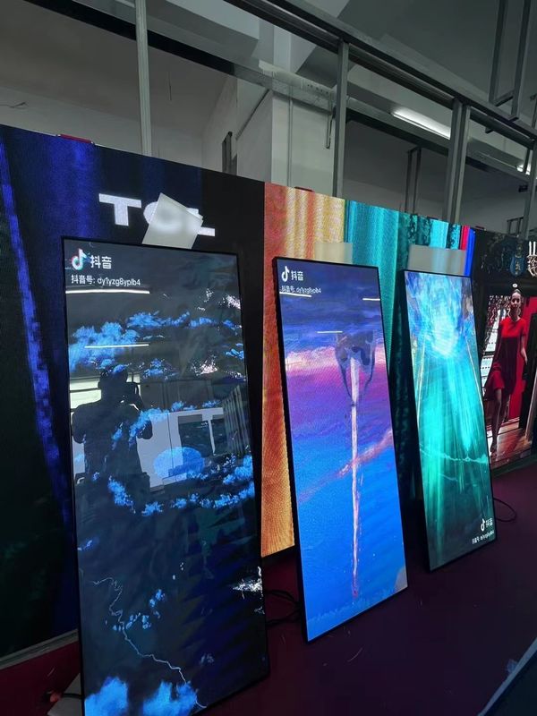 schermo di poster LED in alluminio ferro acciaio 960*1920 schermo a LED P2.5 Indoor 3840hz IP56