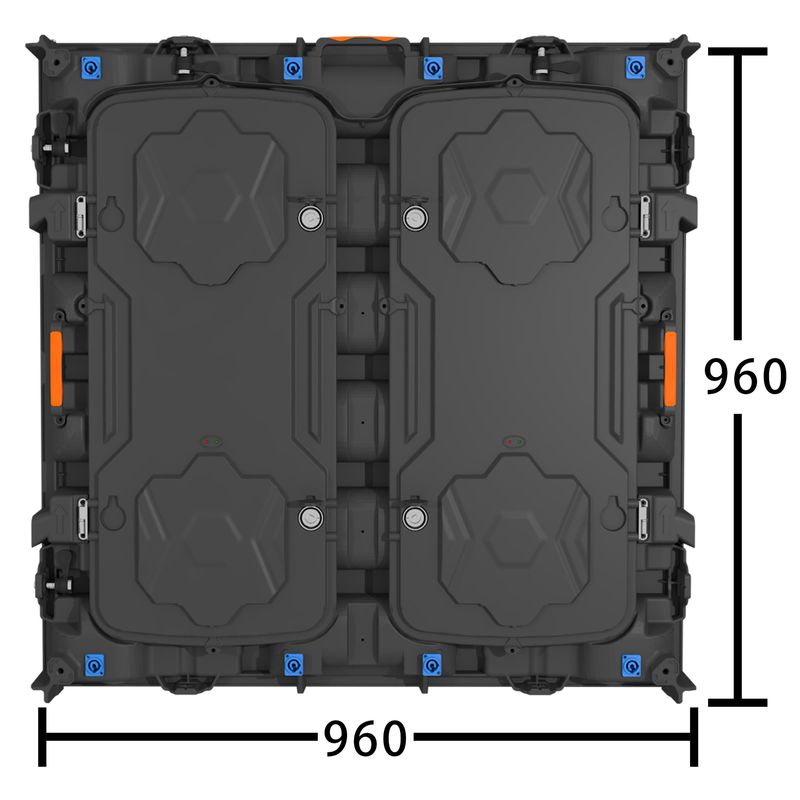P5 Display LED esterno Input di potenza 110V 220V 240V 960x960mm 3840Hz LED Screen